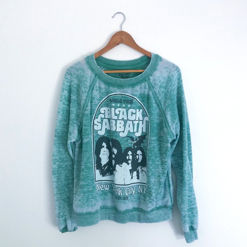 Recycled Karma Black Sabbath New York City Sweatshirt
